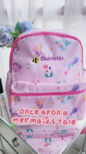 在图库查看器中加载和播放视频,Mermaid Backpack